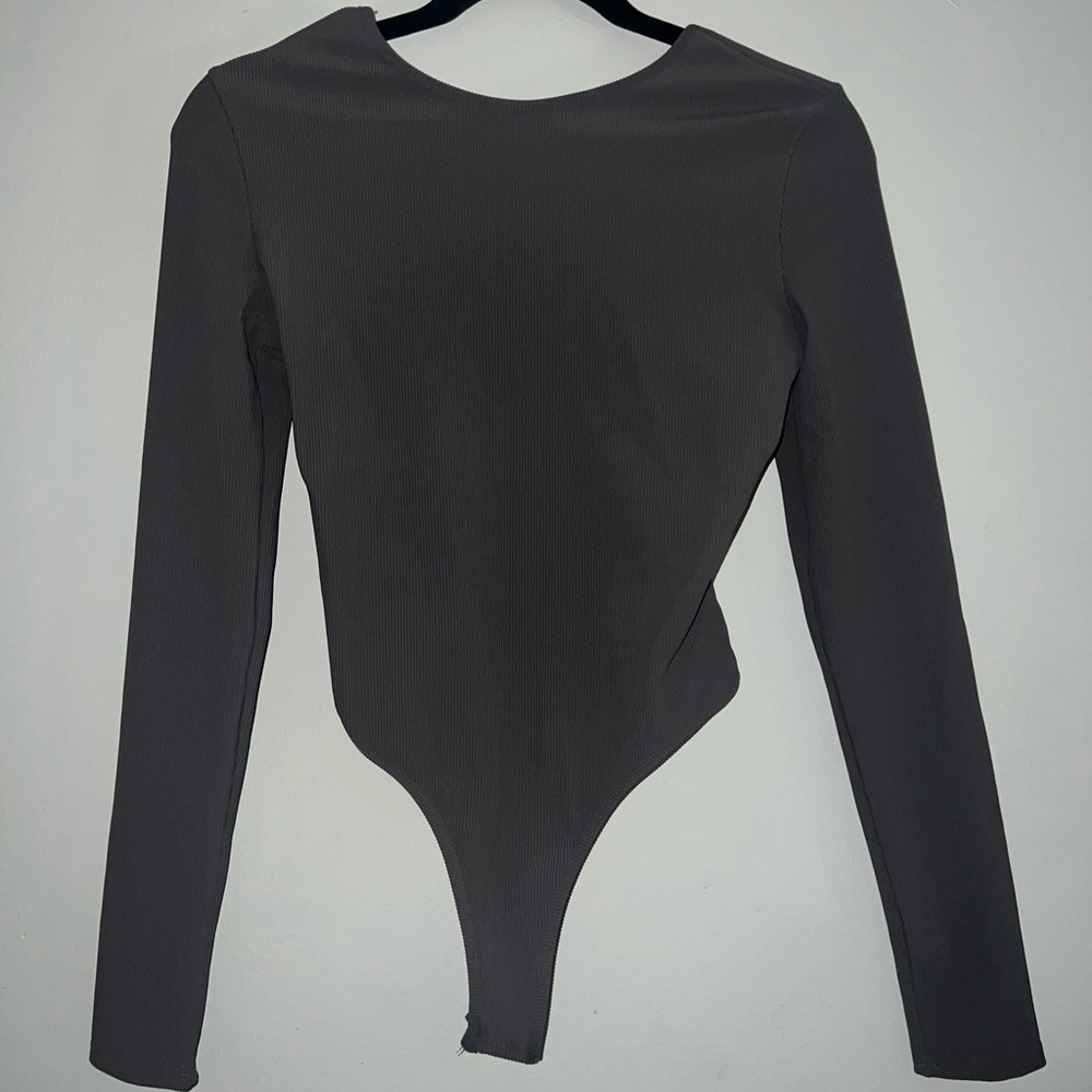 NWT Edikted Dance Academy Open Back Bodysuit size Medium